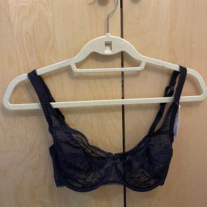 Barbara Fleur de Sucre Black Full Cup Underwired Bra